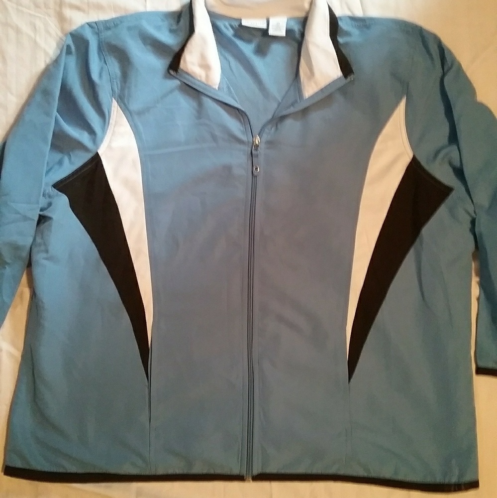 Kim Rogers women's blue plus size jacket size 2X